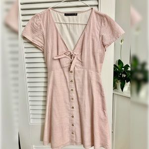 NWOT Abercrombie A-line Button Dress Sz XSP